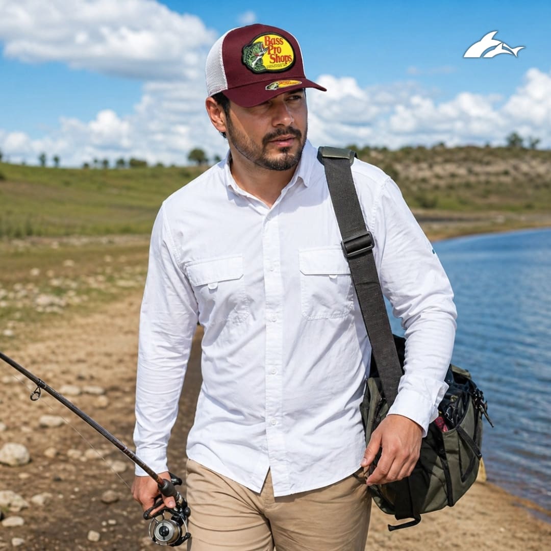 Gorra Bass Pro Shops - Fuerza Vino