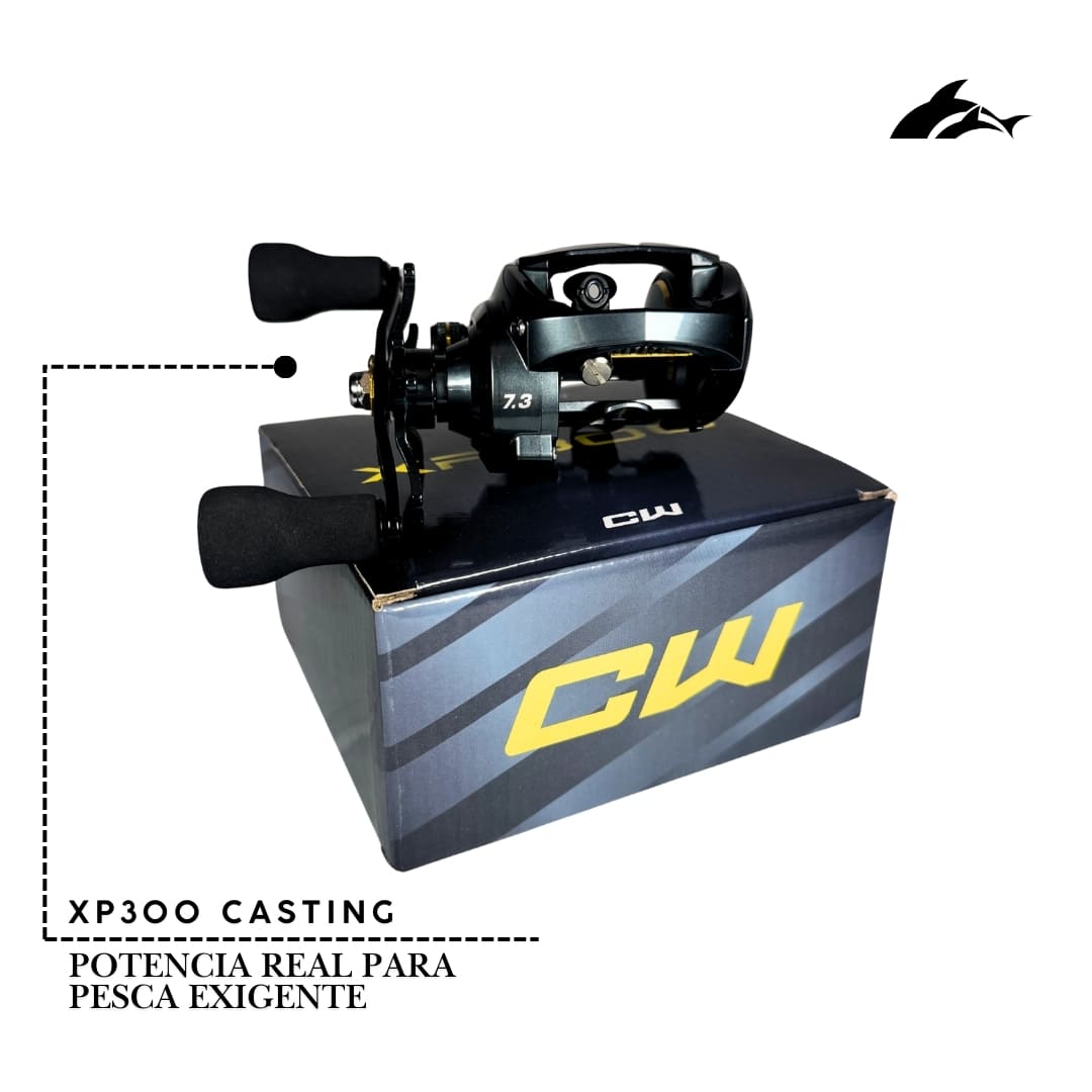 Carrete de Casting XP300 – Mano Derecha