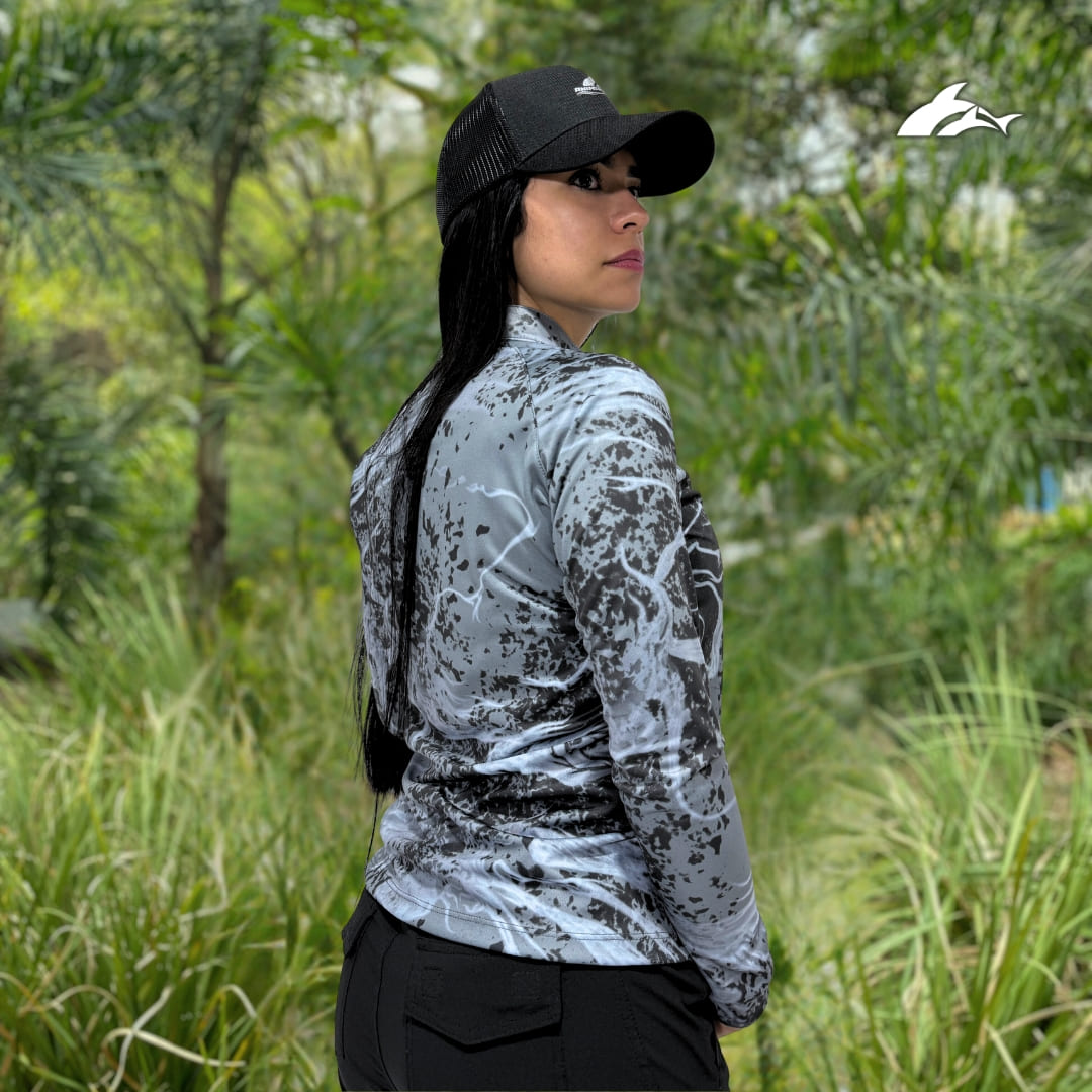 Jersey de Dama Gris Piraiba + Tubular