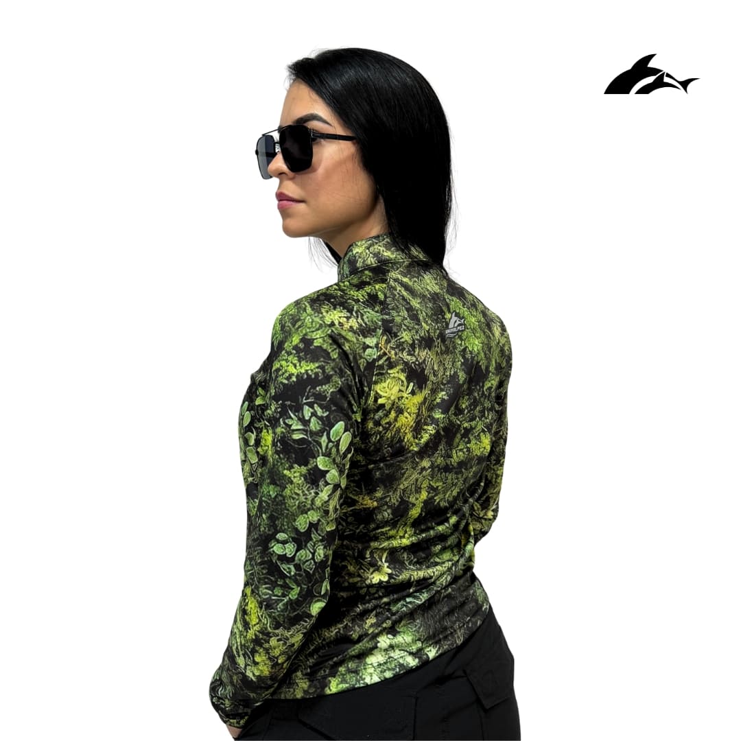 Jersey de Dama Camuflado Verde 2.0 + Tubular