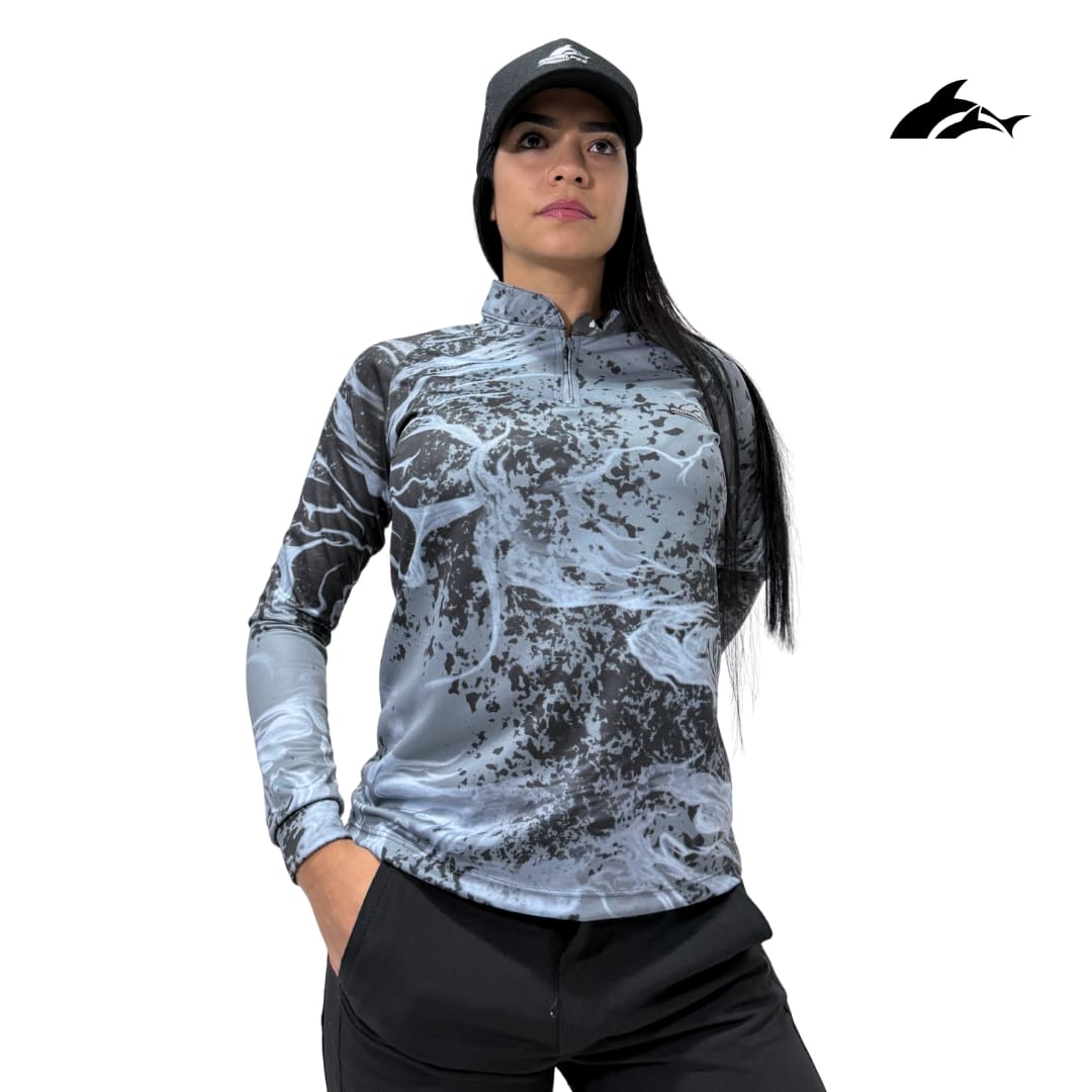 Jersey de Dama Gris Piraiba + Tubular