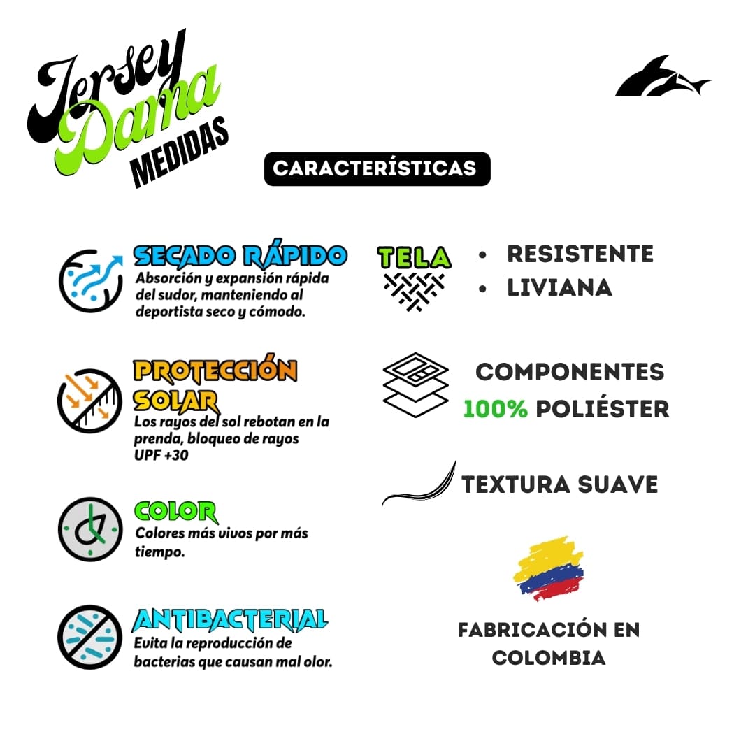 Jersey de Dama Camuflado Verde 2.0 + Tubular