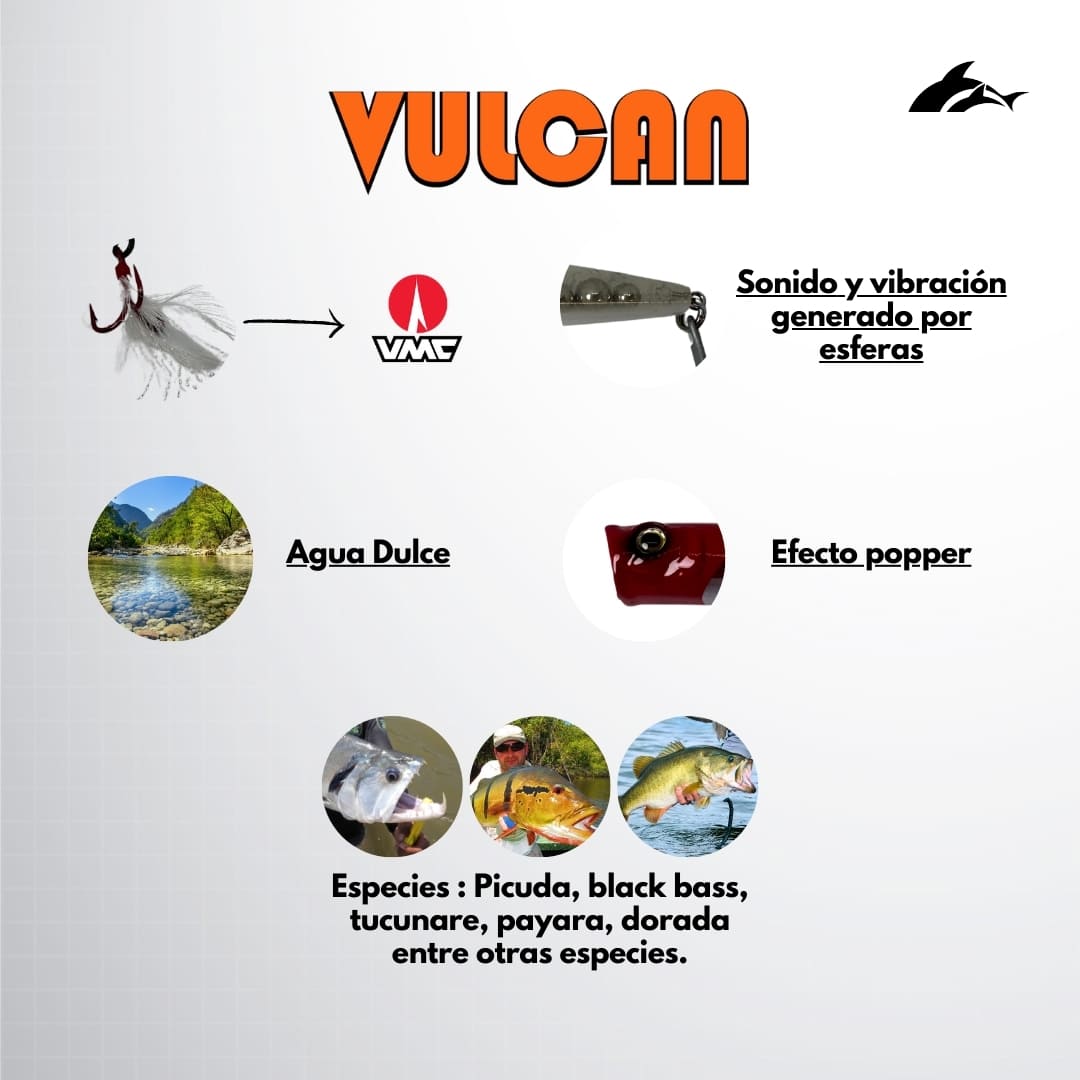 Señuelo Vulcan 100 Marine Sport