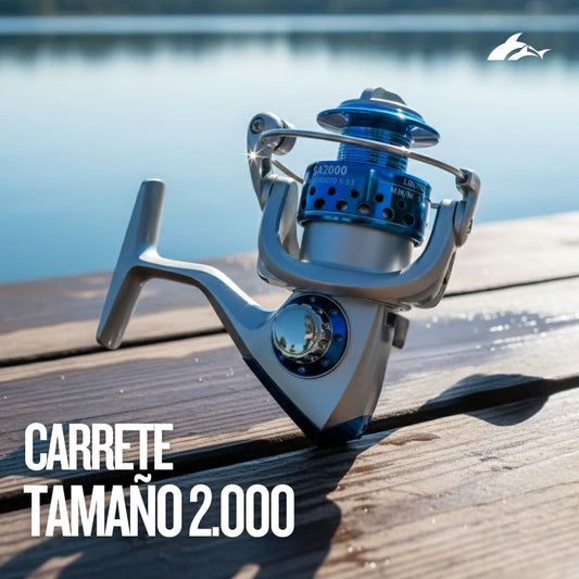 Carrete Yumoshi 2000 de Spinning