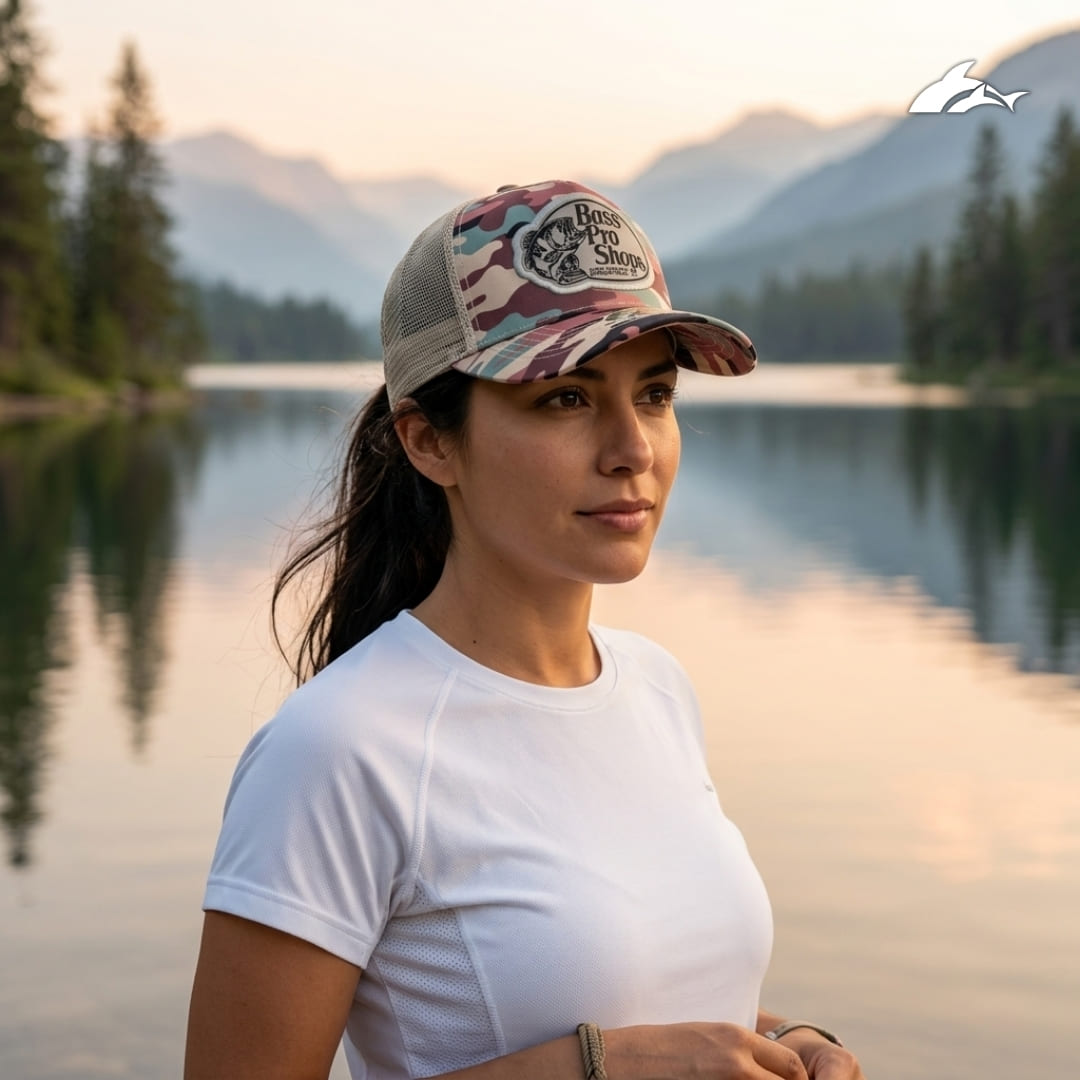 Gorra Bass Pro Shops - Aurora Rosa
