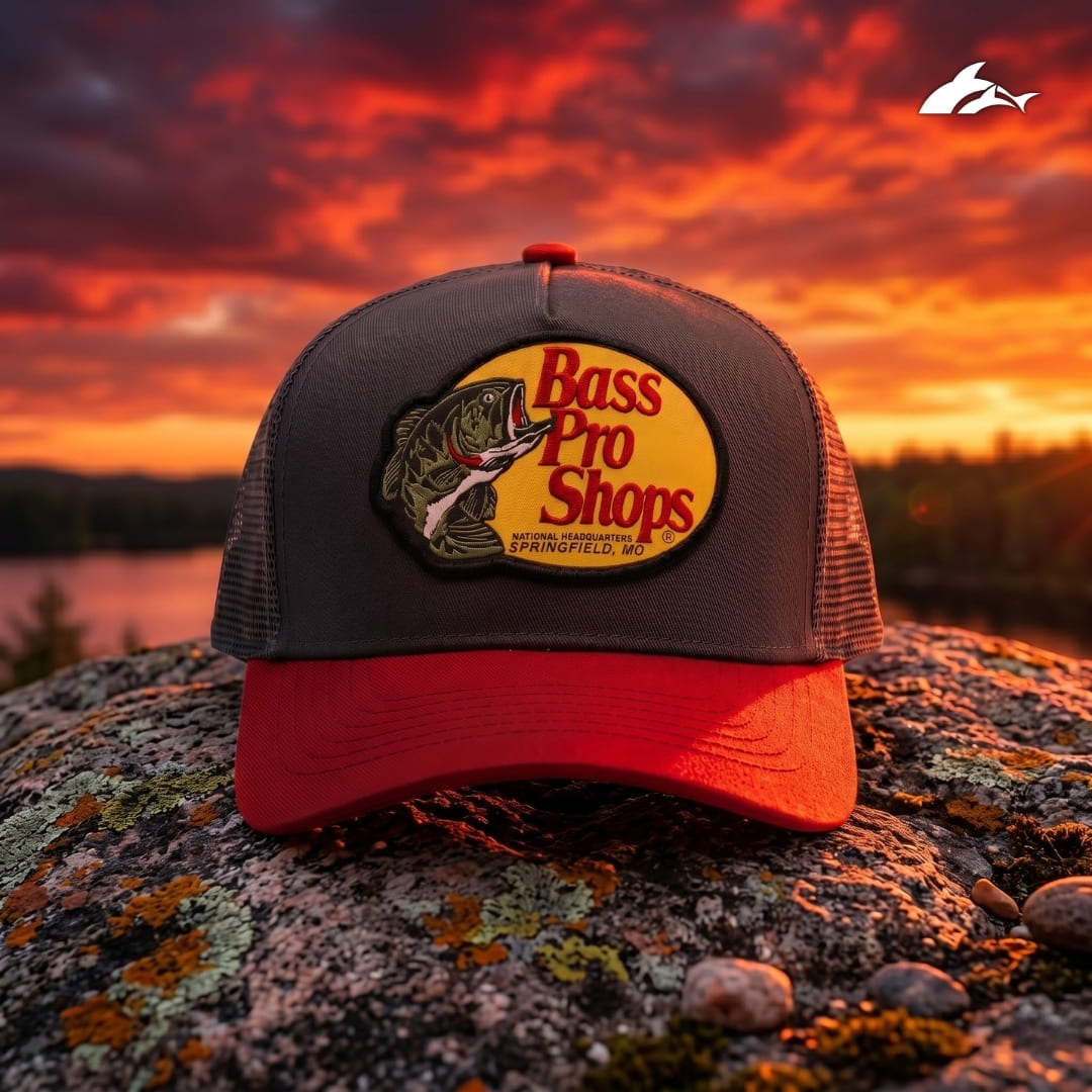 Gorra Bass Pro Shops Ola Roja