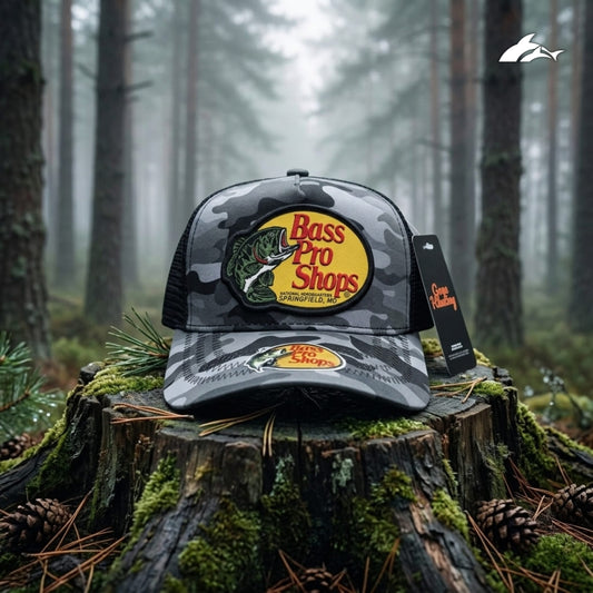 Gorra Bass Pro Shops - Tormenta Gris
