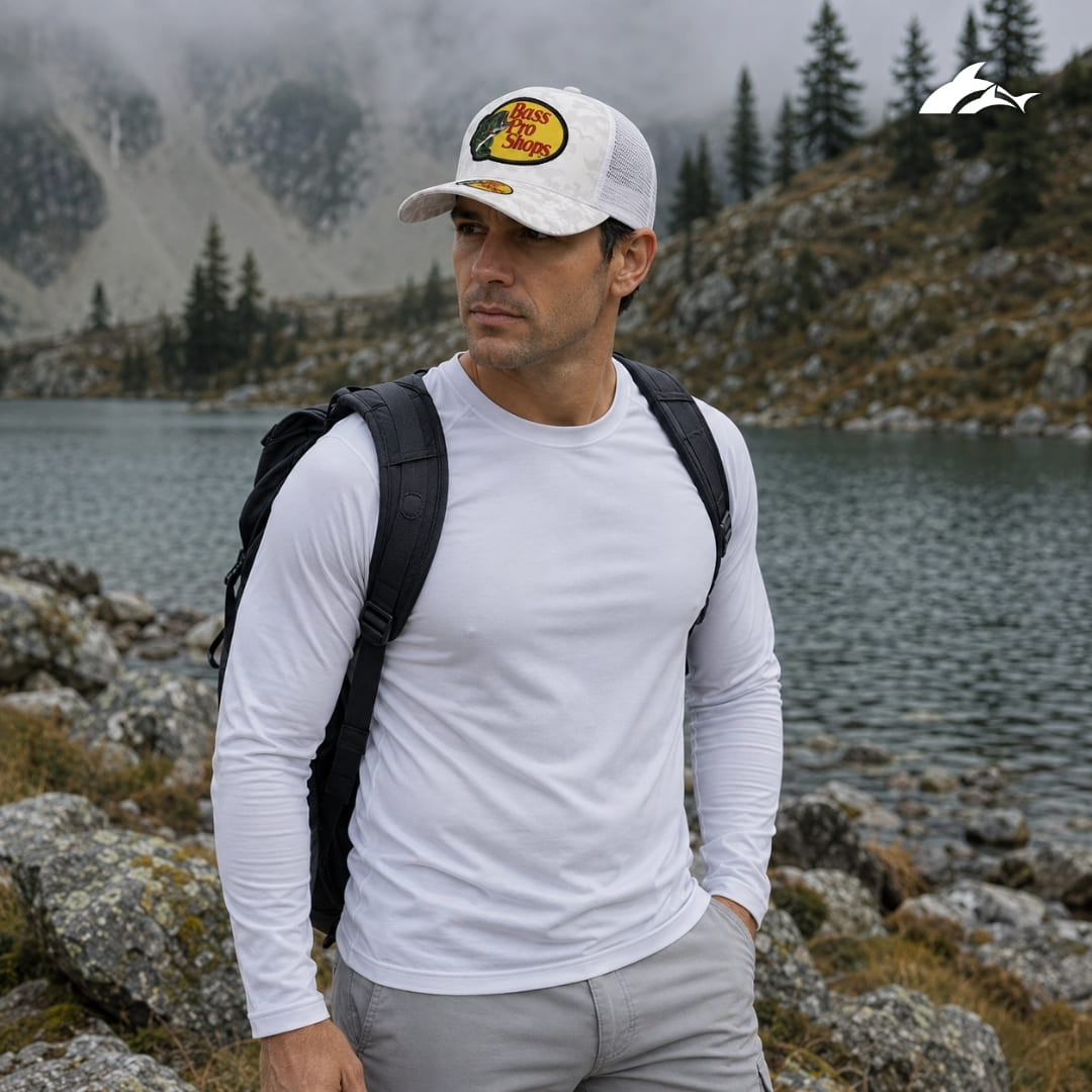 Gorra Bass Pro Shops - Glaciar Claro