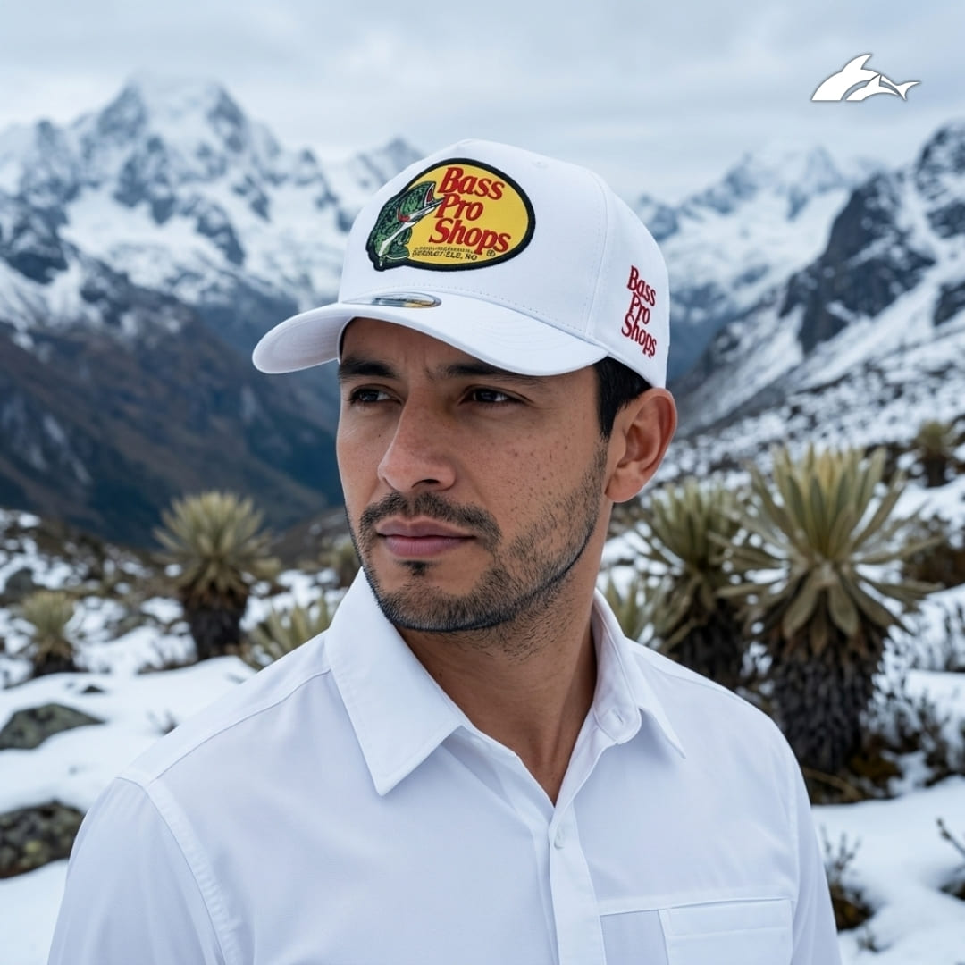 Gorra Bass Pro Shops - Nieve