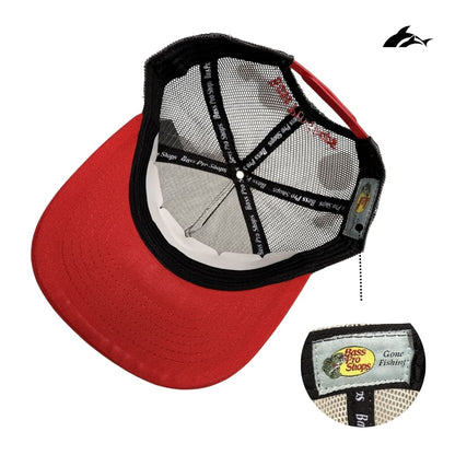Gorra Bass Pro Shops Ola Roja