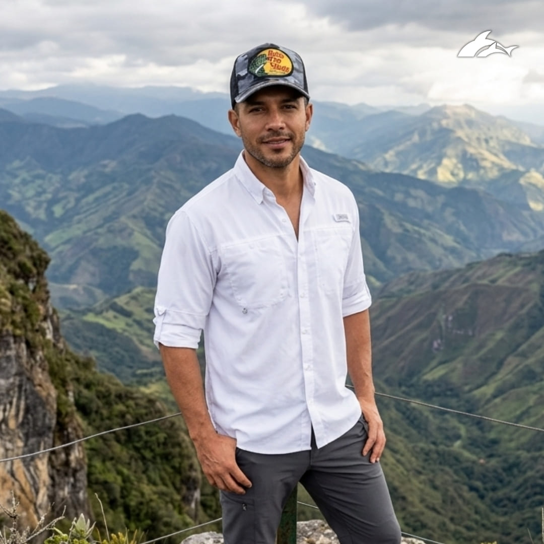 Gorra Bass Pro Shops - Tormenta Gris