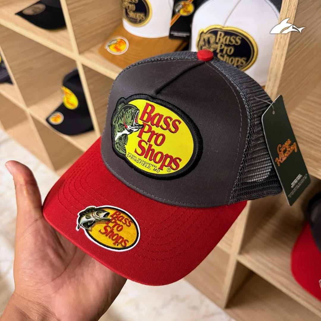 Gorra Bass Pro Shops Ola Roja