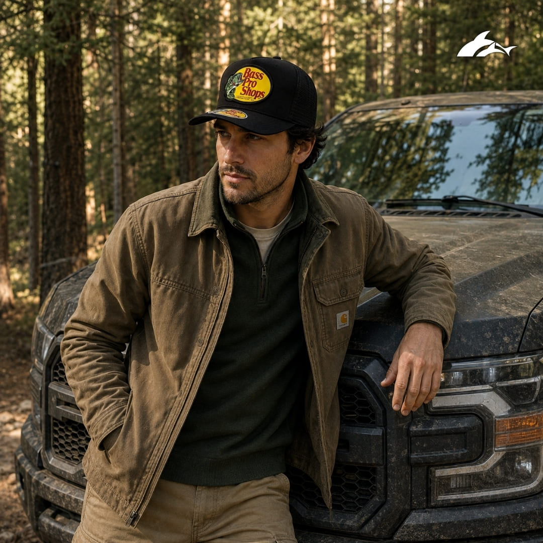 Gorra Bass Pro Shops - Negro Total