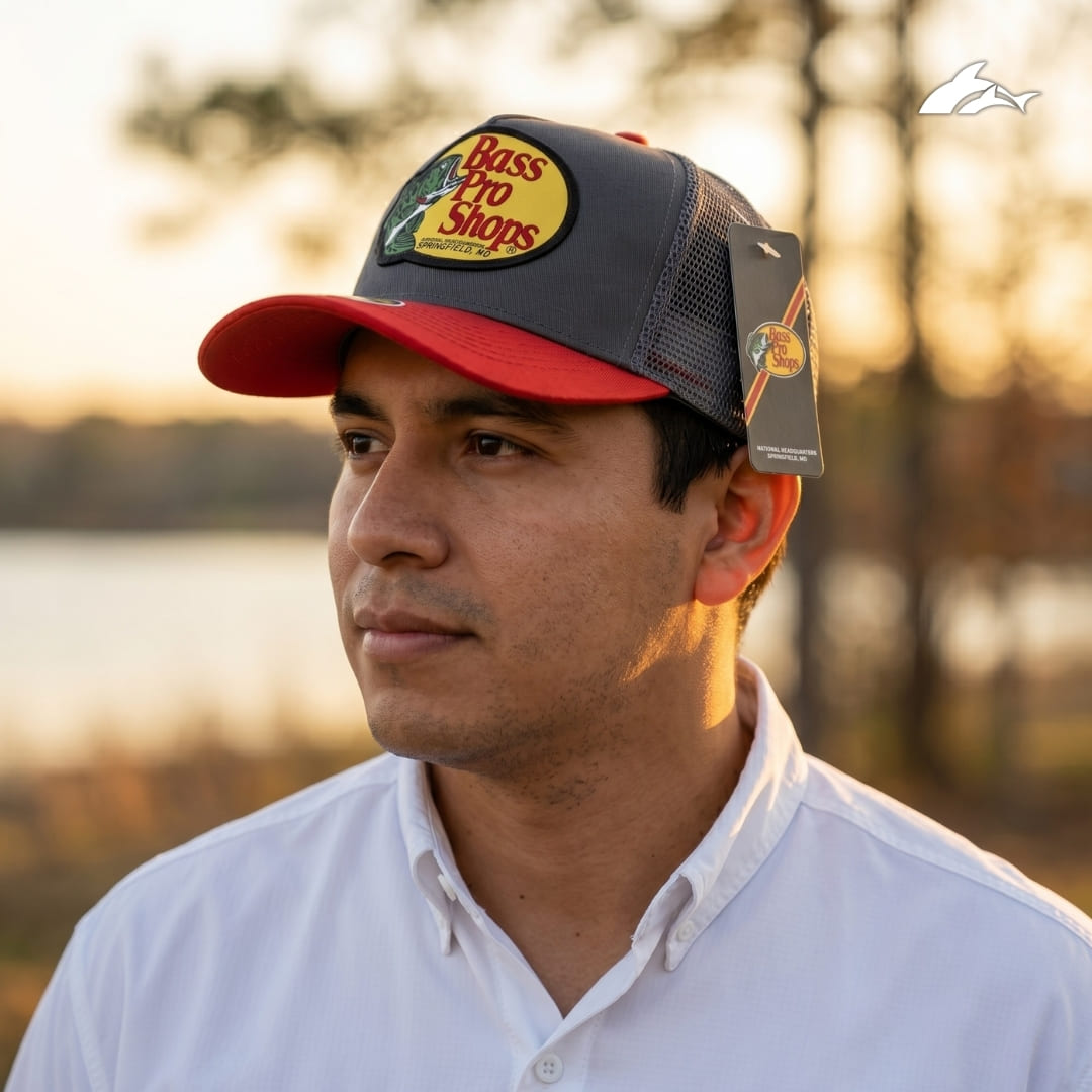 Gorra Bass Pro Shops Ola Roja