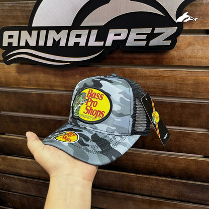Gorra Bass Pro Shops - Tormenta Gris
