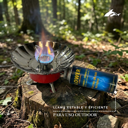 Estufa Portátil + Gas Butano