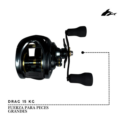 Carrete de Casting XP300 – Mano Derecha