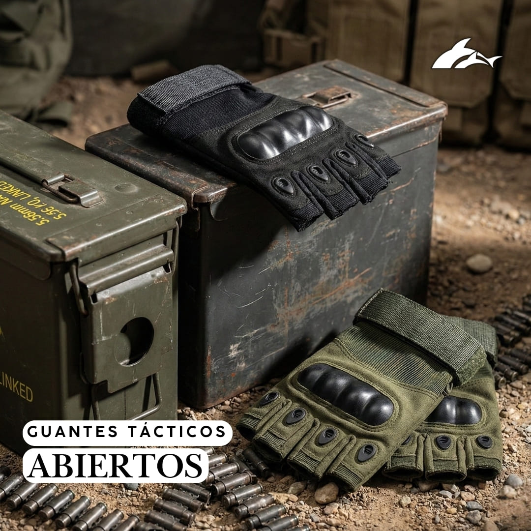 Guantes Tácticos Abiertos