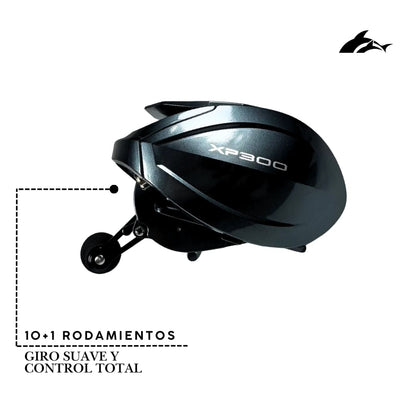 Carrete de Casting XP300 – Mano Derecha