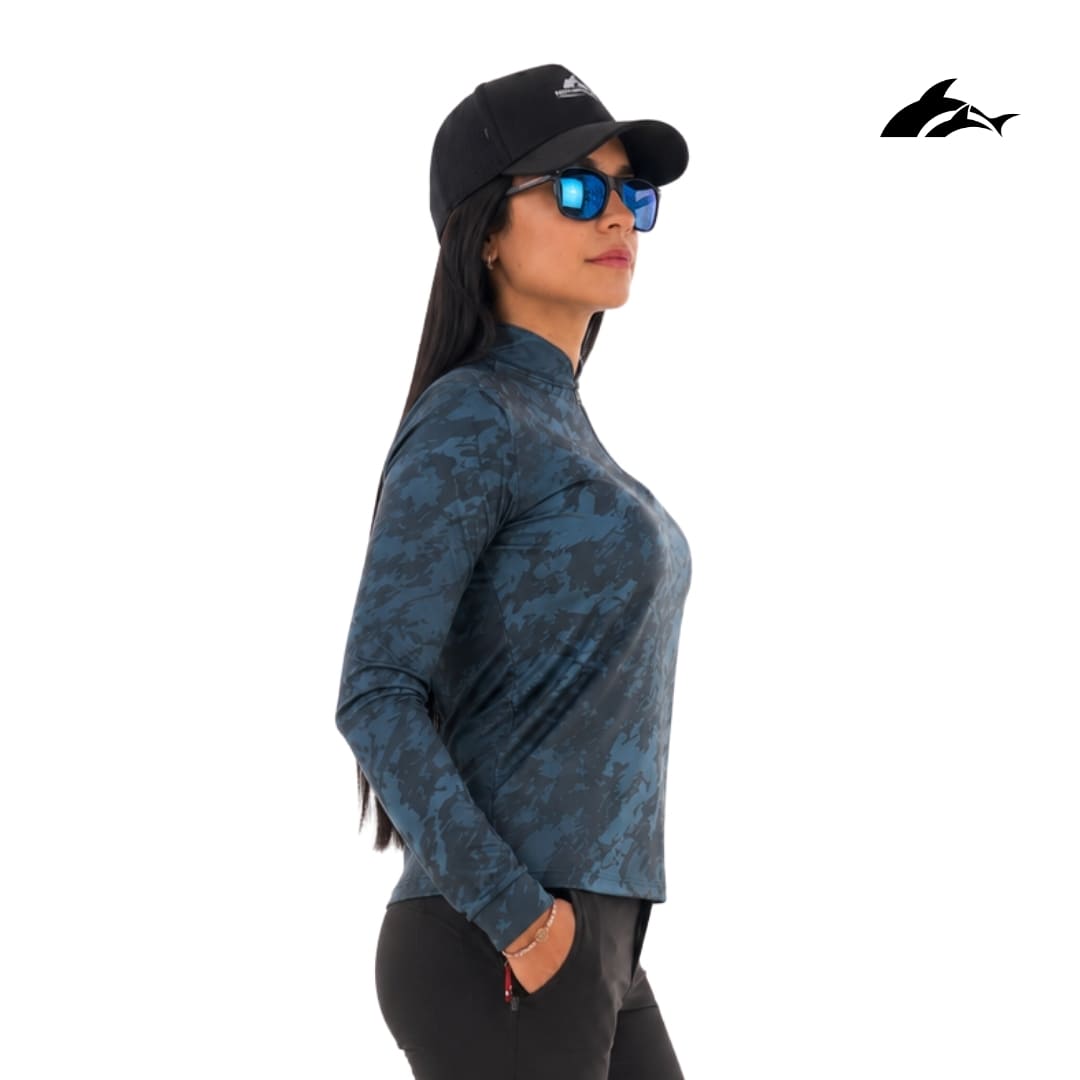 Jersey de Dama Wild Blue + Tubular