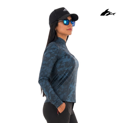 Jersey de Dama Wild Blue + Tubular
