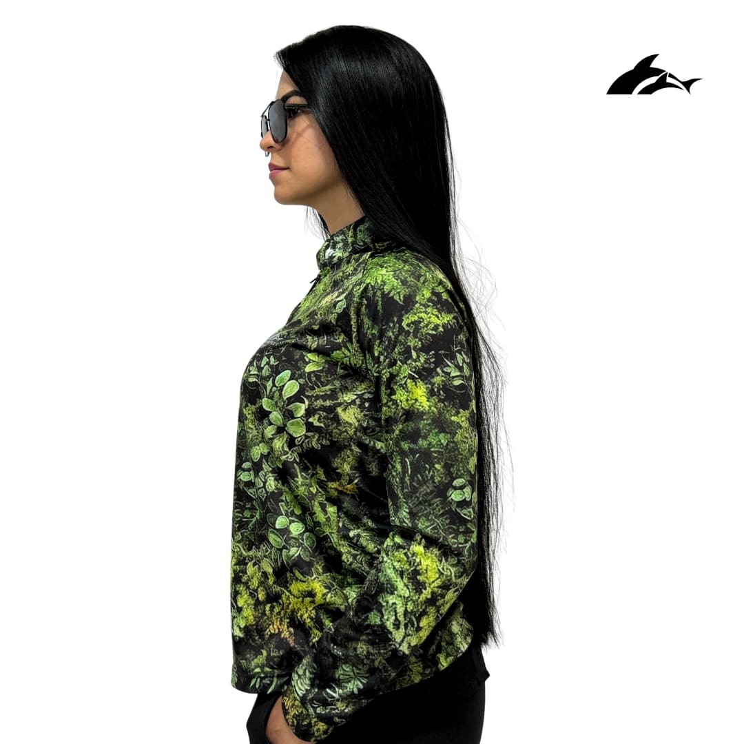 Jersey de Dama Camuflado Verde 2.0 + Tubular