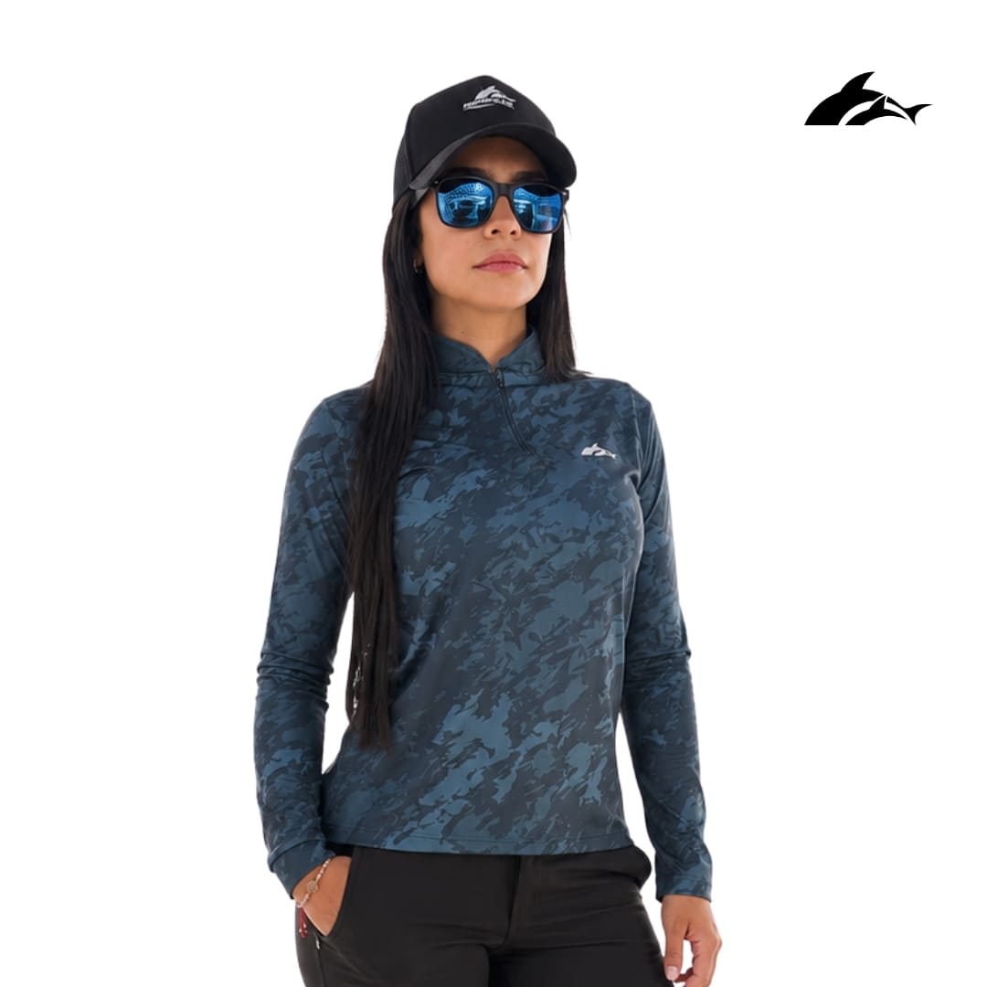 Jersey de Dama Wild Blue + Tubular