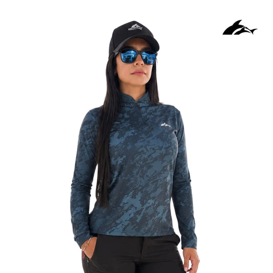 Jersey de Dama Wild Blue + Tubular