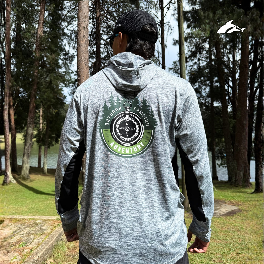 Buzo Deportivo Outdoors - Gris Camping