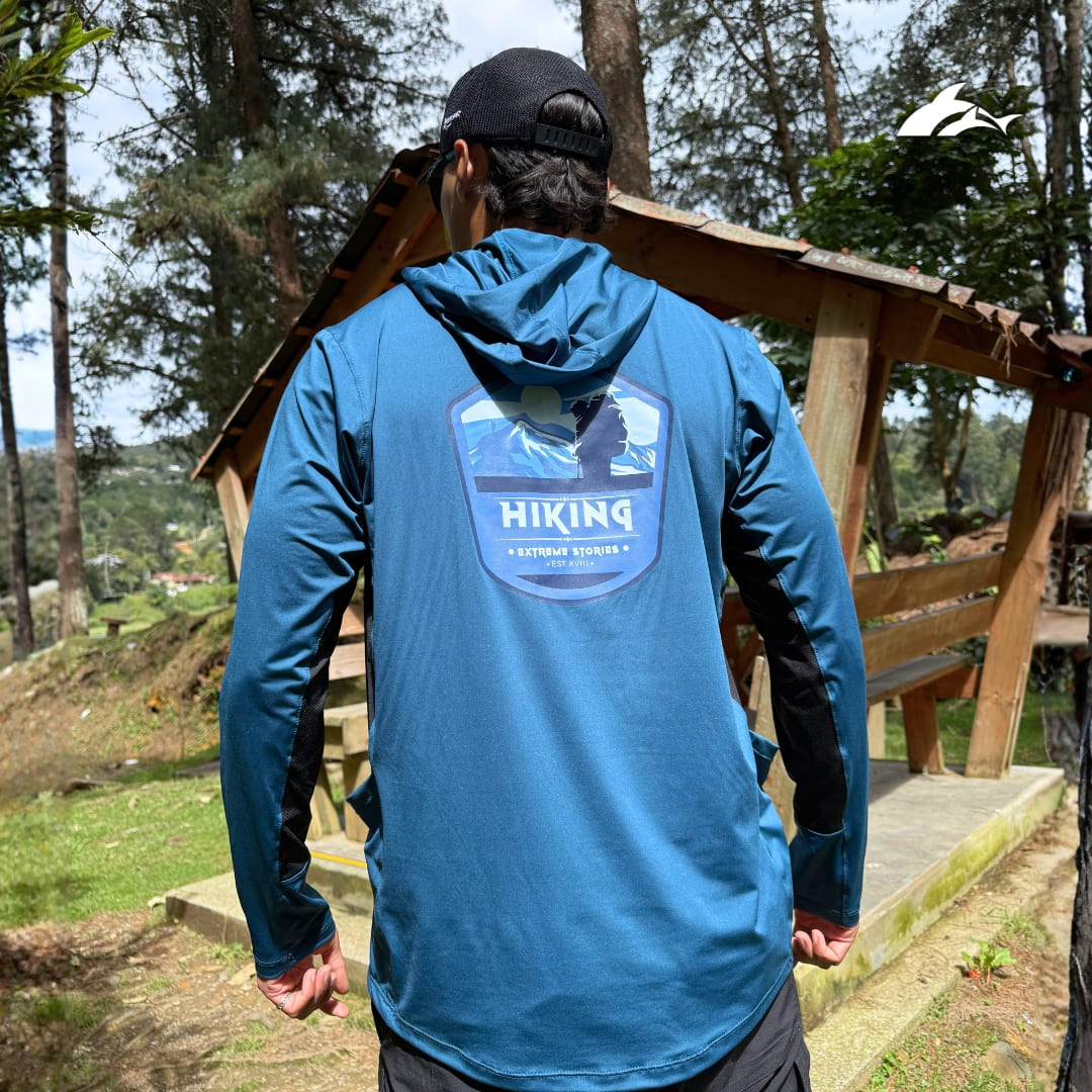 Buzo Deportivo Outdoors (Senderismo) - Azul Hiking