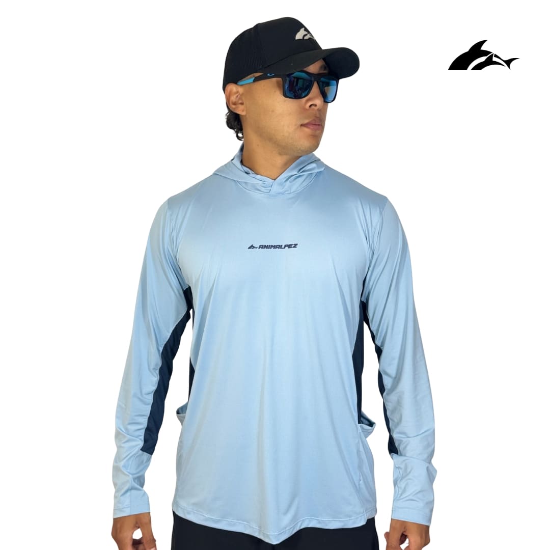 Buzo Deportivo Outdoors (Pesca & Kayak) - Azul Octopus