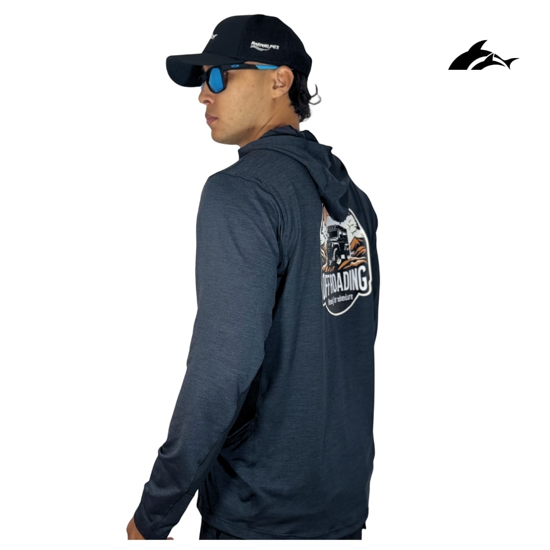 Buzo Deportivo Outdoors (Motocross & 4x4) - Negro Off Roading