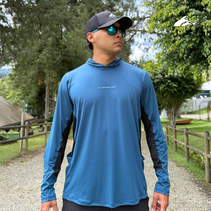 Buzo Deportivo Outdoors (Senderismo) - Azul Hiking
