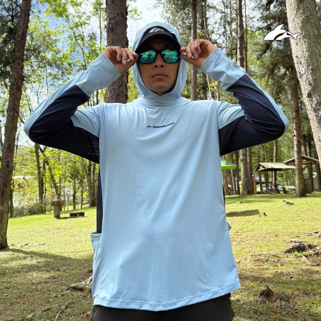 Buzo Deportivo Outdoors (Pesca & Kayak) - Azul Octopus