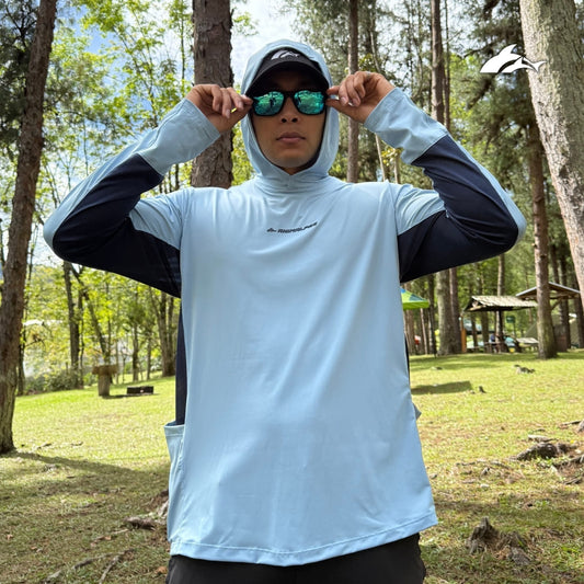 Buzo Deportivo Outdoors (Pesca & Kayak) - Azul Octopus