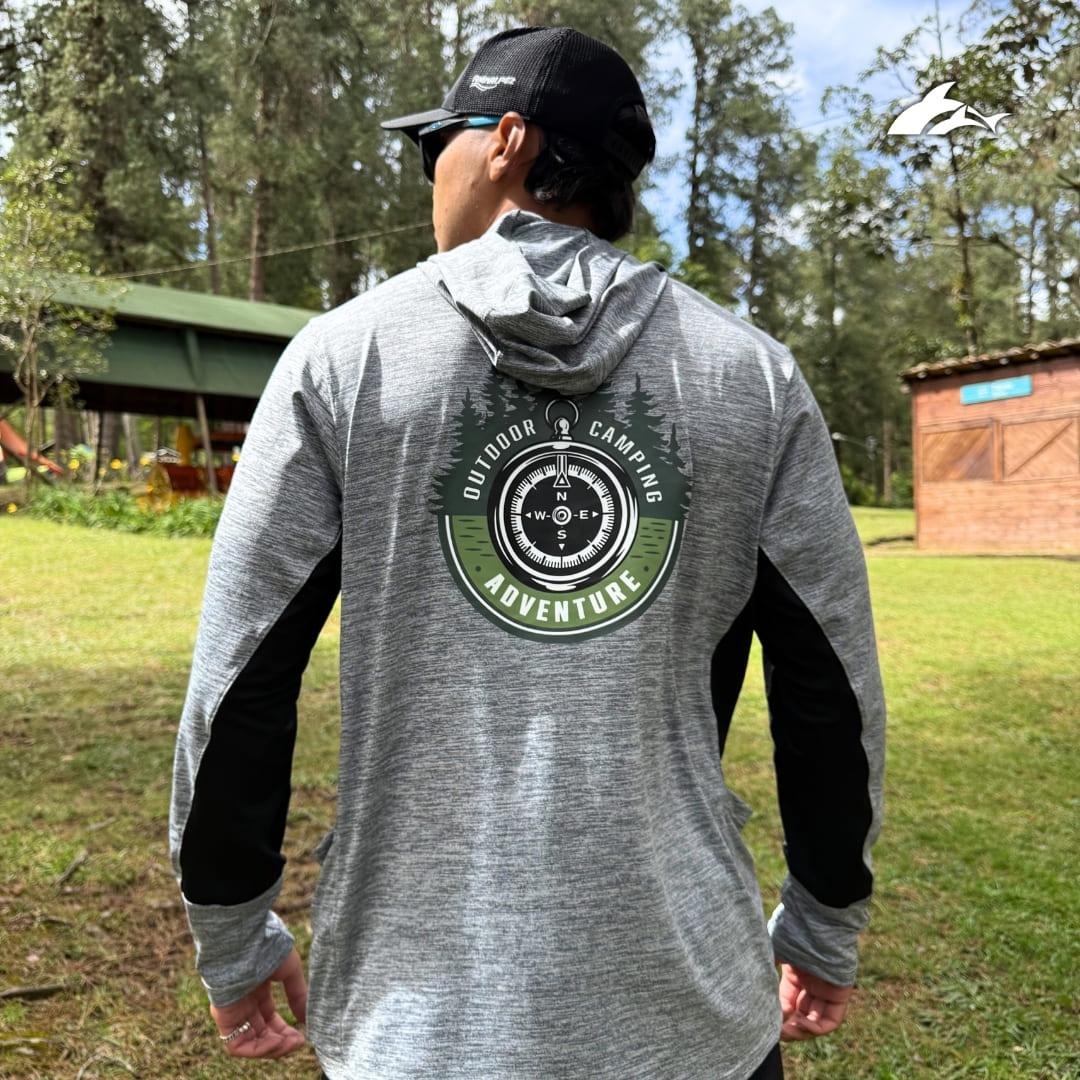 Buzo Deportivo Outdoors - Gris Camping