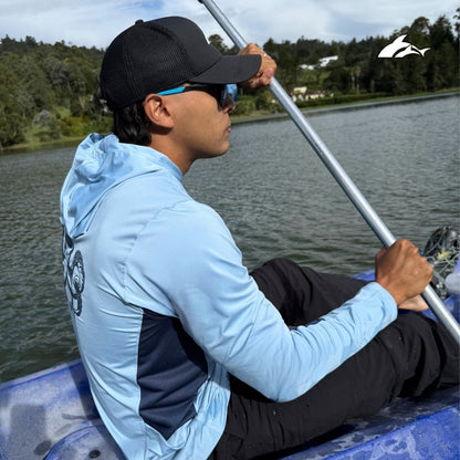 Buzo Deportivo Outdoors (Pesca & Kayak) - Azul Octopus