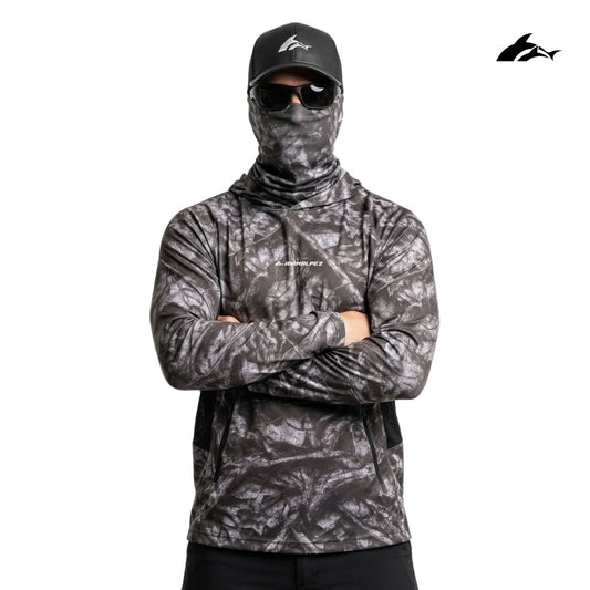 Buzo Xplor Expedition Camuflado Negro + Tubular
