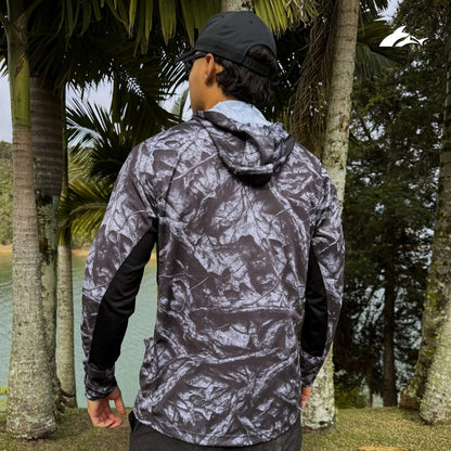 Buzo Xplor Expedition Camuflado Negro + Tubular