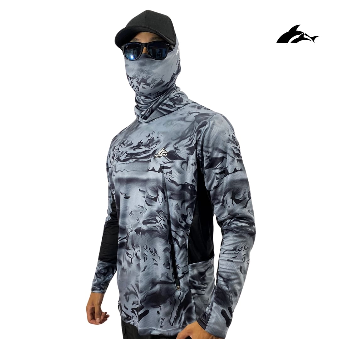Buzo Xplor Gris Agua + Tubular GRATIS