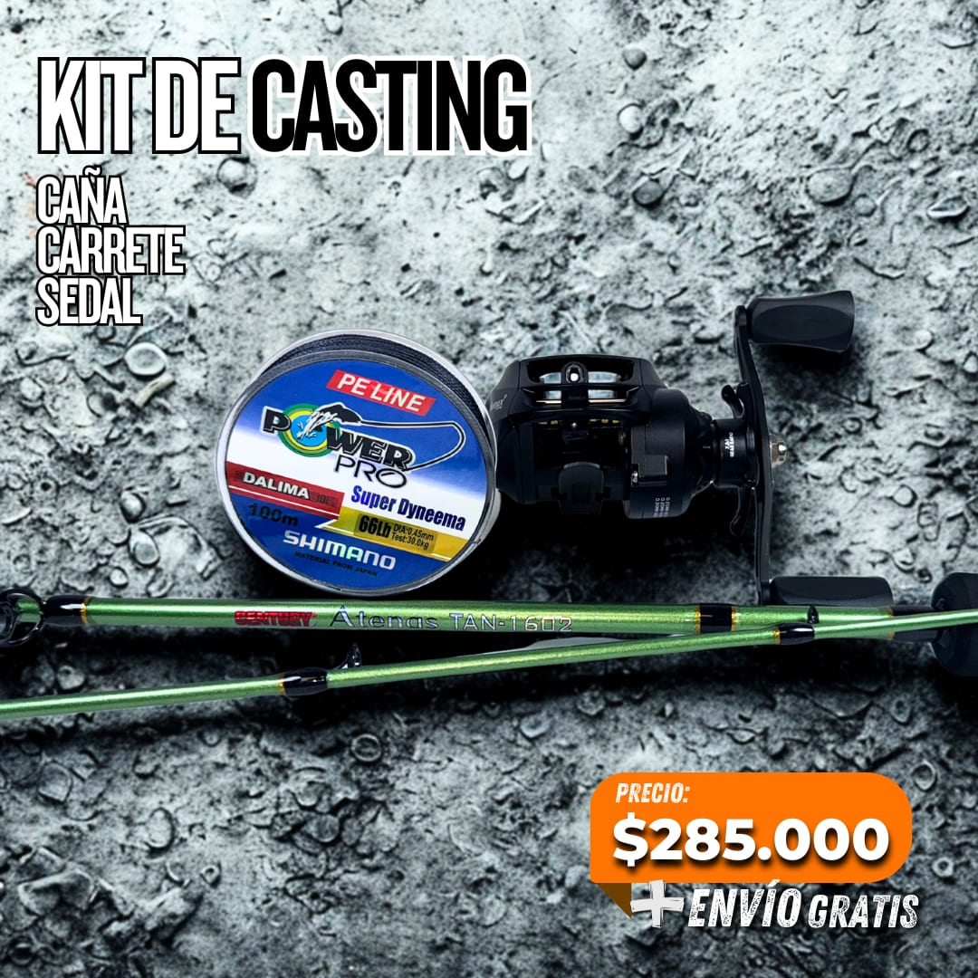 Kit de Casting Atenas + Obsequio