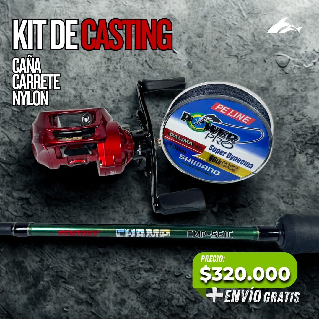 Kit de Casting Champ - Atenas + Obsequio