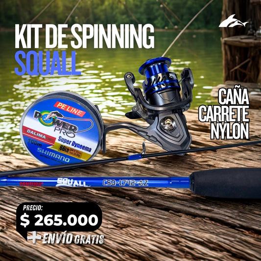 Kit de Spinning Squall + Obsequio