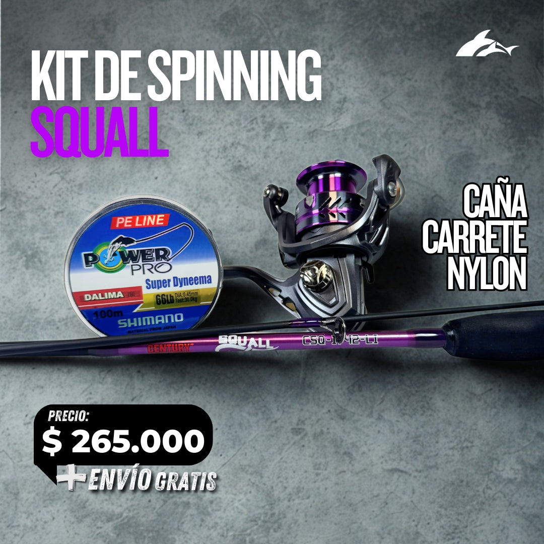 Kit de Spinning Squall + Obsequio