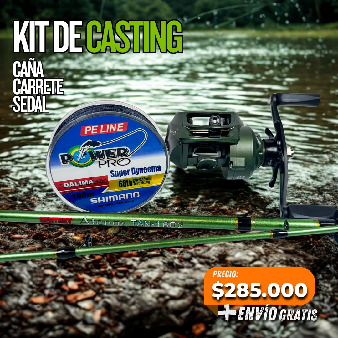 Kit de Casting Atenas + Obsequio