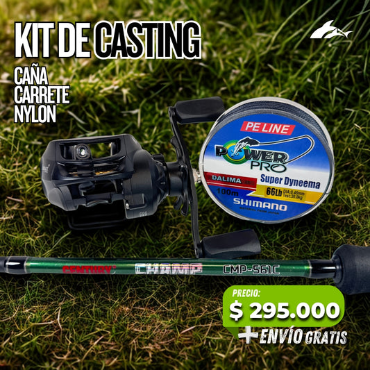 Kit de Casting Champ - Atenas + Obsequio