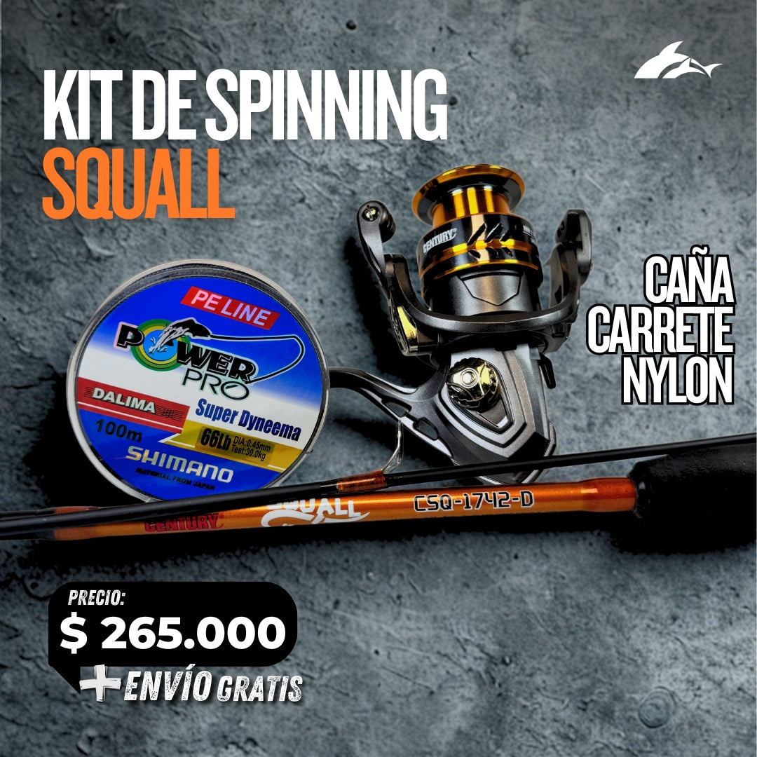Kit de Spinning Squall + Obsequio