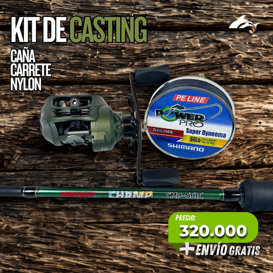Kit de Casting Champ - Atenas + Obsequio