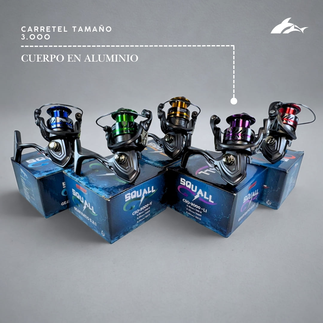 Kit de Spinning Squall + Obsequio