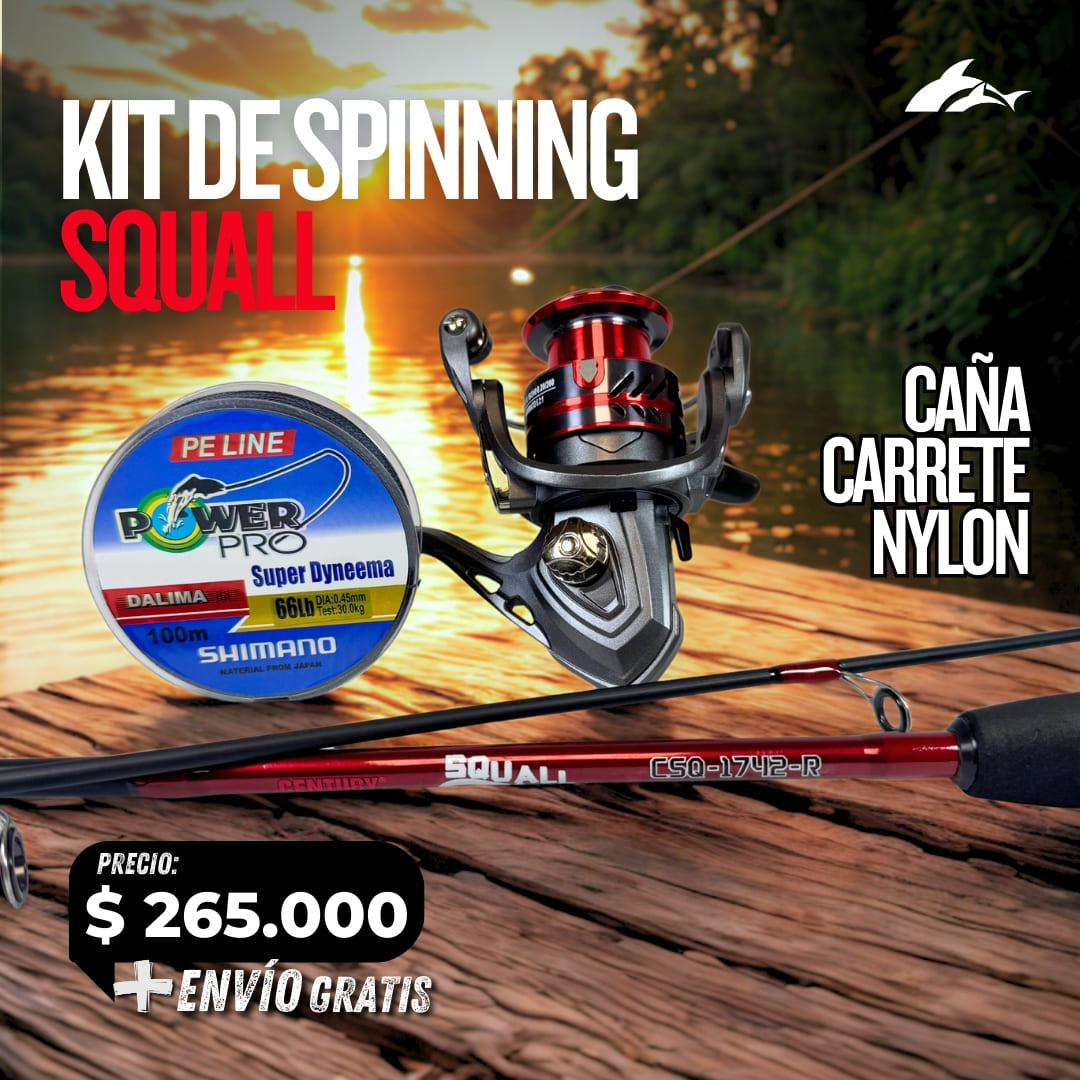 Kit de Spinning Squall + Obsequio